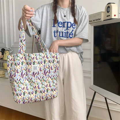 Cotton Shoulder Bag
