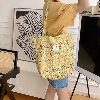 Cotton Shoulder Bag