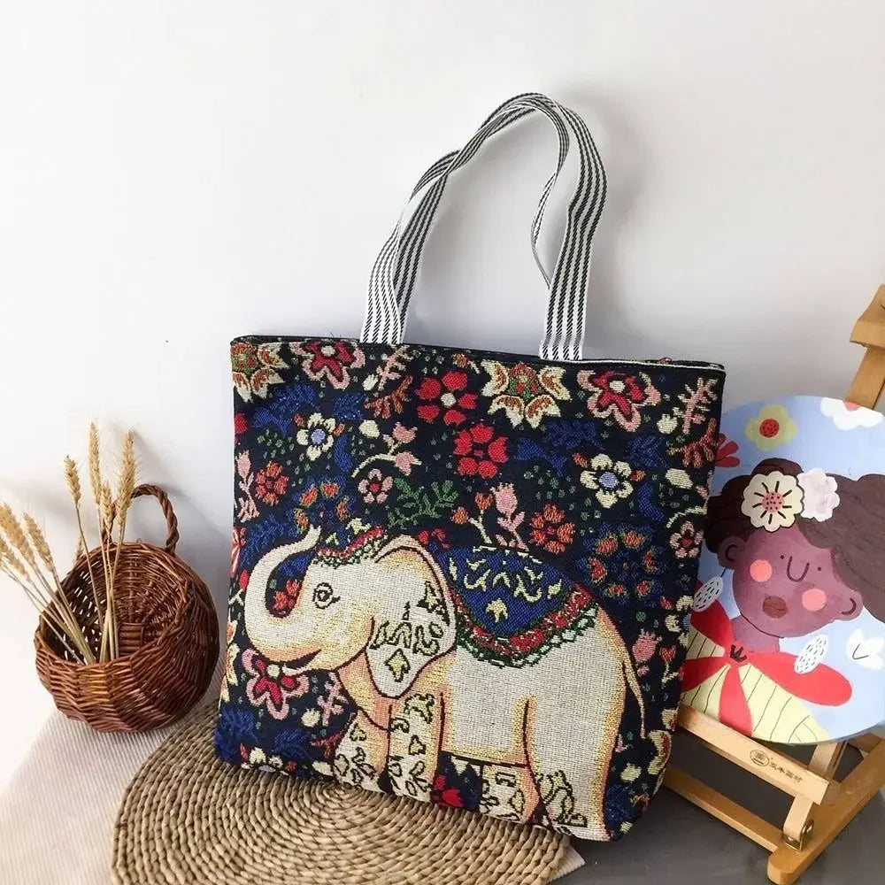 Cotton Shoulder Bag