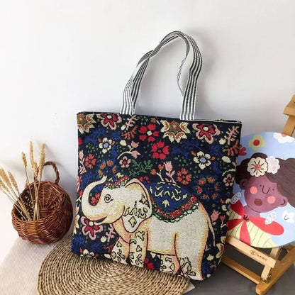 Cotton Shoulder Bag