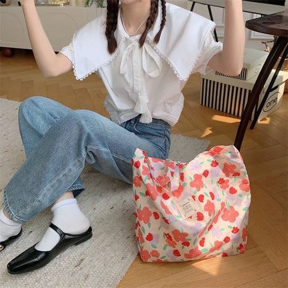 Cotton Shoulder Bag