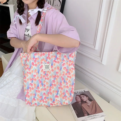 Cotton Shoulder Bag