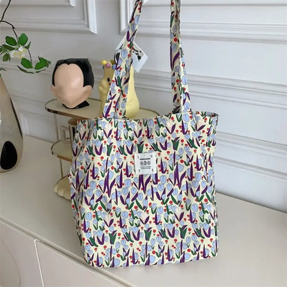 Cotton Shoulder Bag