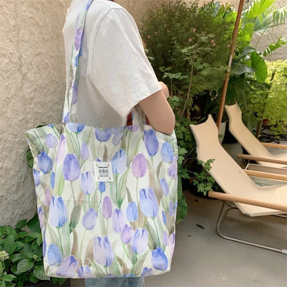 Cotton Shoulder Bag