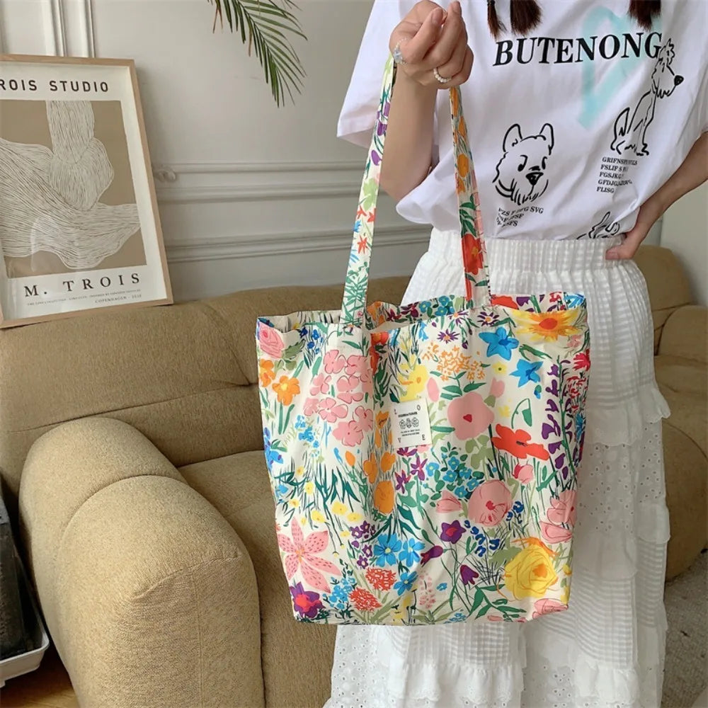Cotton Shoulder Bag