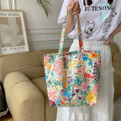 Cotton Shoulder Bag
