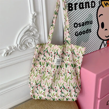 Cotton Shoulder Bag