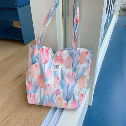 Cotton Shoulder Bag