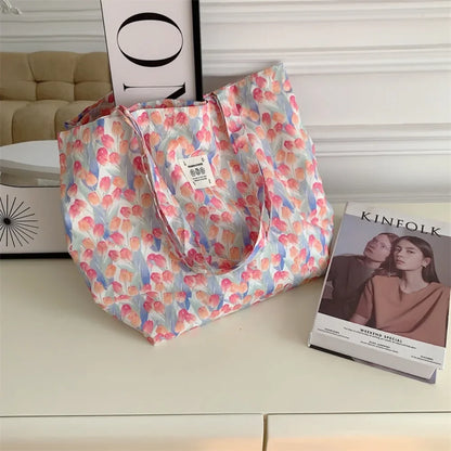 Cotton Shoulder Bag