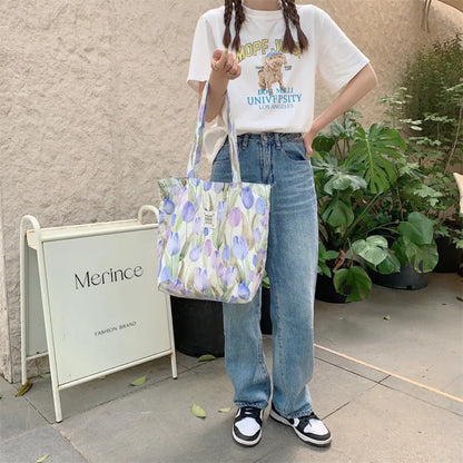Cotton Shoulder Bag