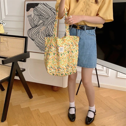 Cotton Shoulder Bag