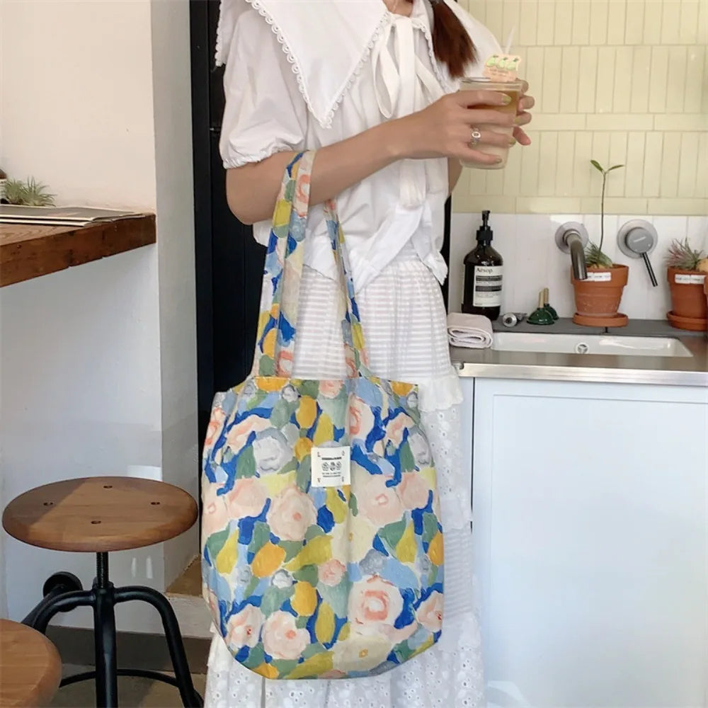 Cotton Shoulder Bag