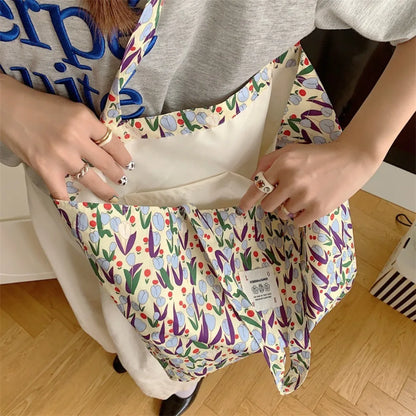 Cotton Shoulder Bag