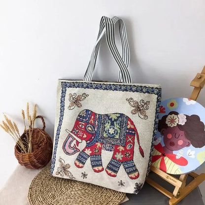 Cotton Shoulder Bag
