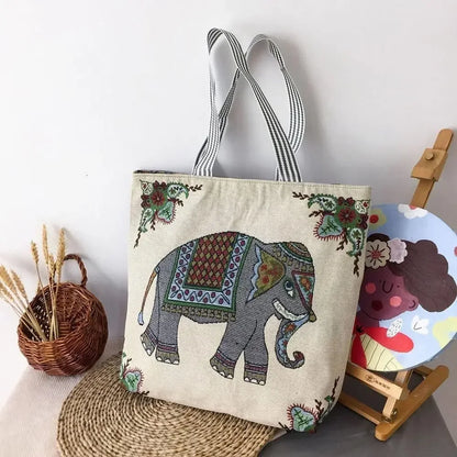 Cotton Shoulder Bag