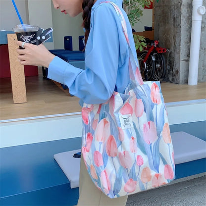 Cotton Shoulder Bag