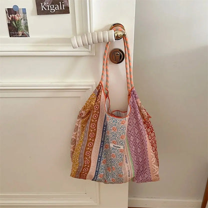 Cotton Shoulder Bag
