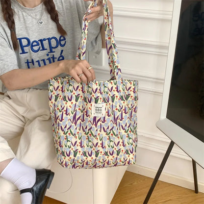 Cotton Shoulder Bag