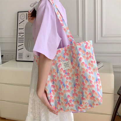 Cotton Shoulder Bag