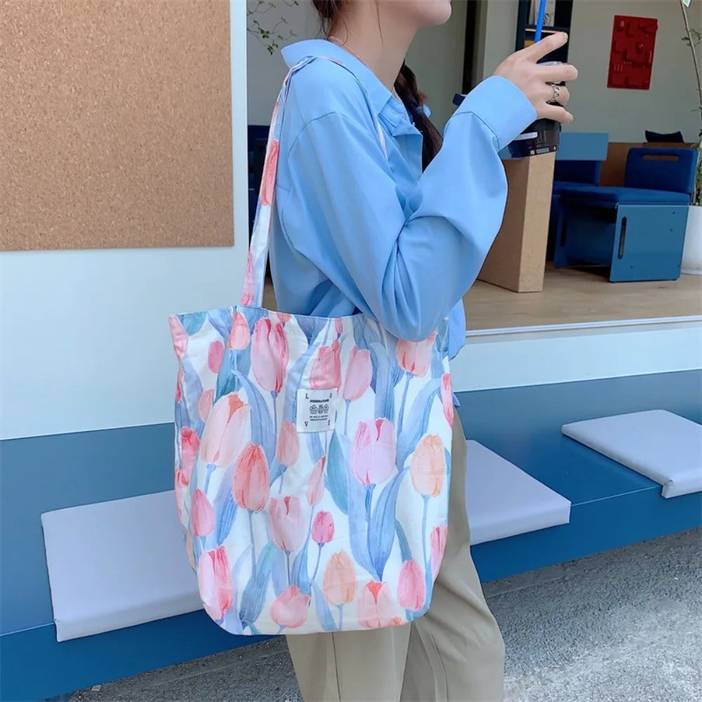 Cotton Shoulder Bag