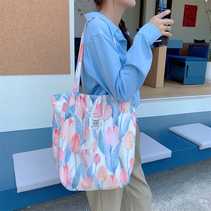 Cotton Shoulder Bag