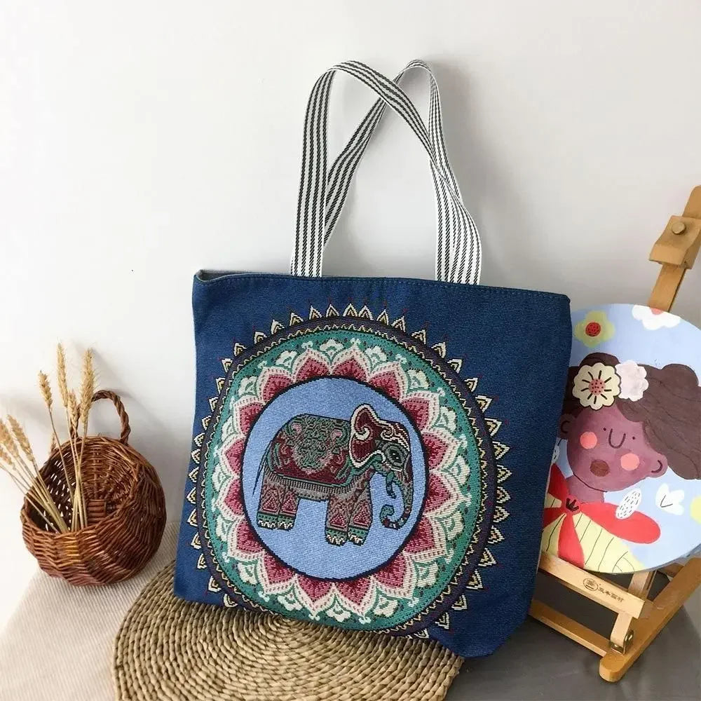 Cotton Shoulder Bag