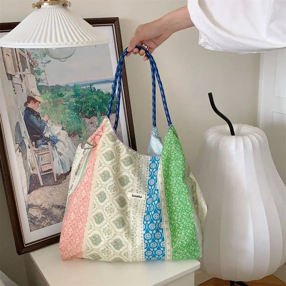 Cotton Shoulder Bag