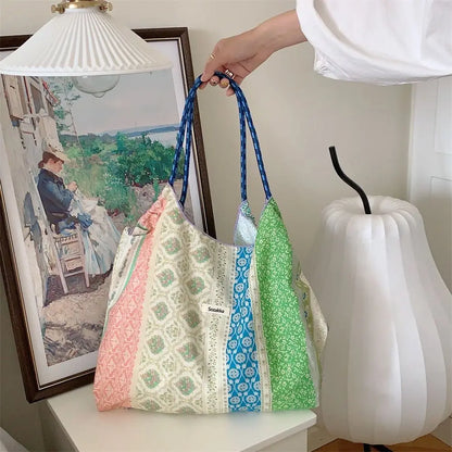 Cotton Shoulder Bag