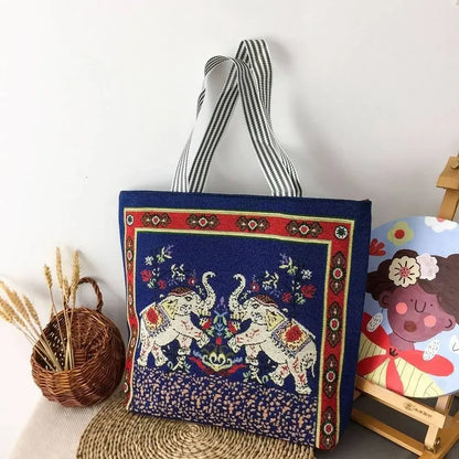 Cotton Shoulder Bag