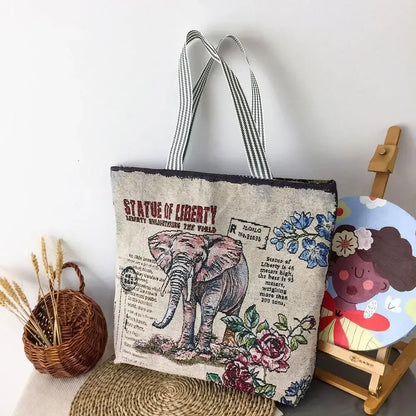 Cotton Shoulder Bag