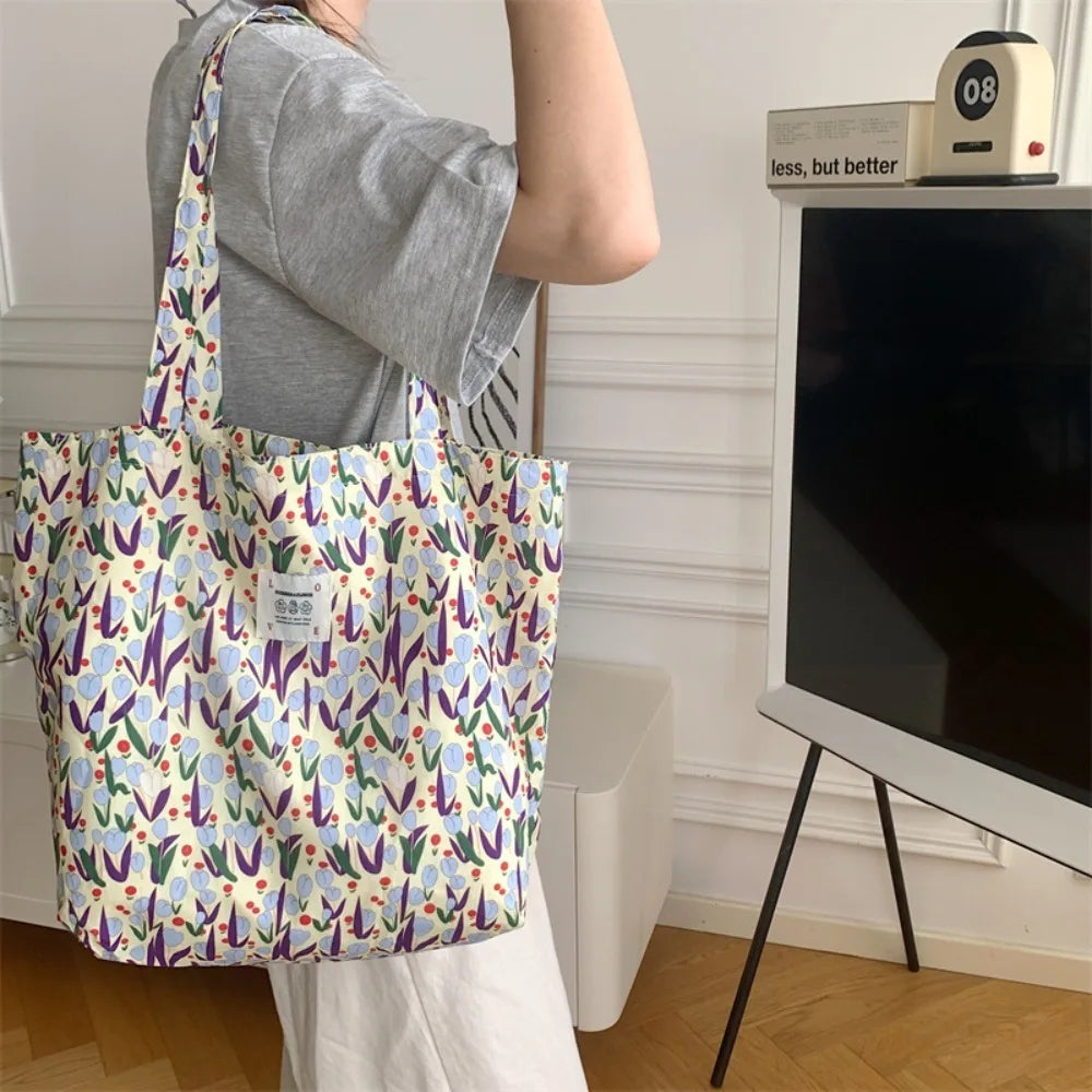 Cotton Shoulder Bag