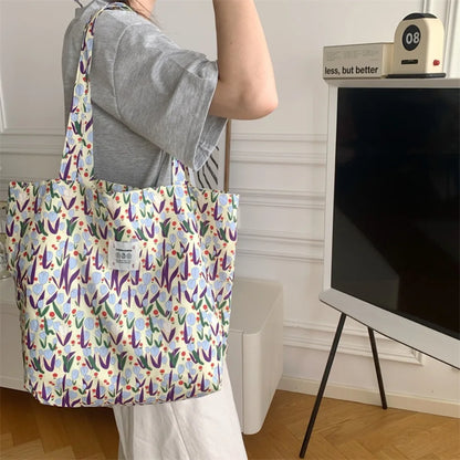 Cotton Shoulder Bag