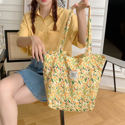 Cotton Shoulder Bag