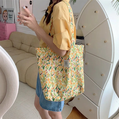 Cotton Shoulder Bag