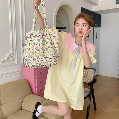 Cotton Shoulder Bag
