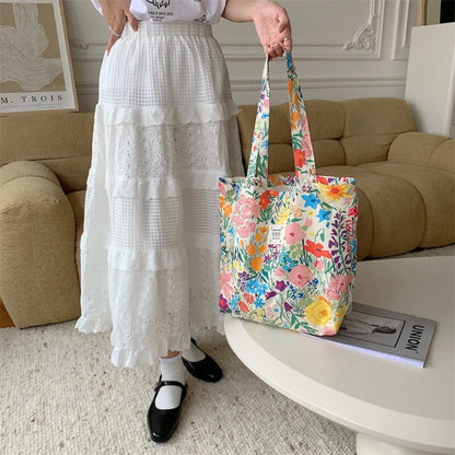 Cotton Shoulder Bag