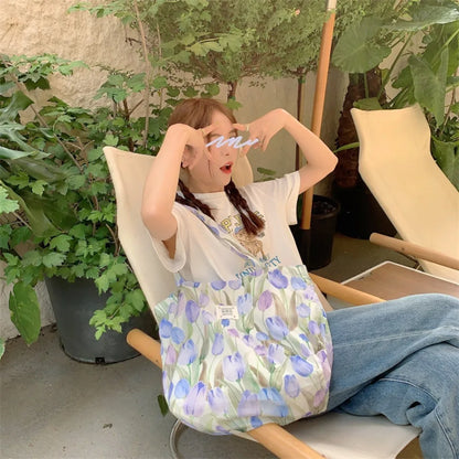 Cotton Shoulder Bag