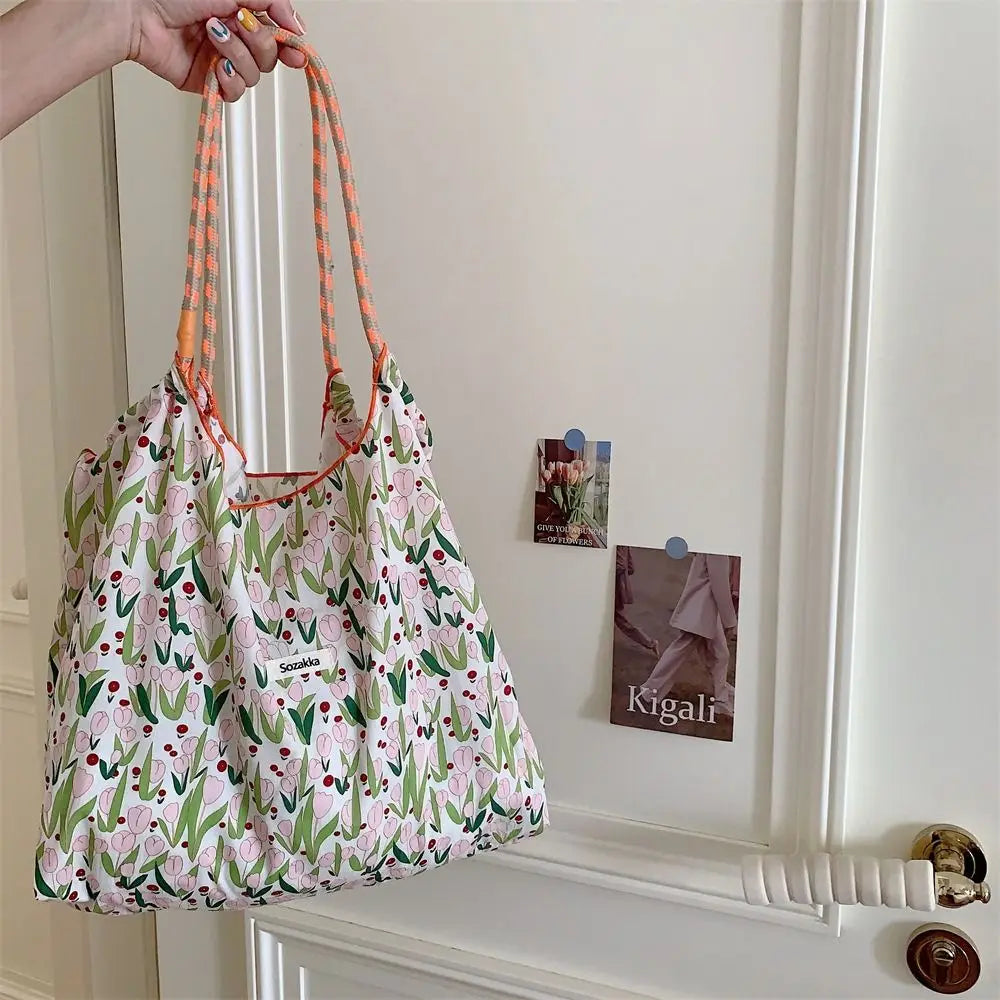 Cotton Shoulder Bag