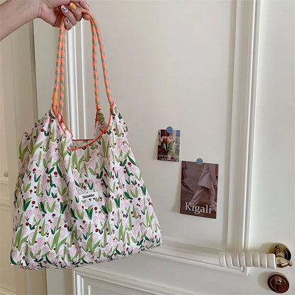 Cotton Shoulder Bag