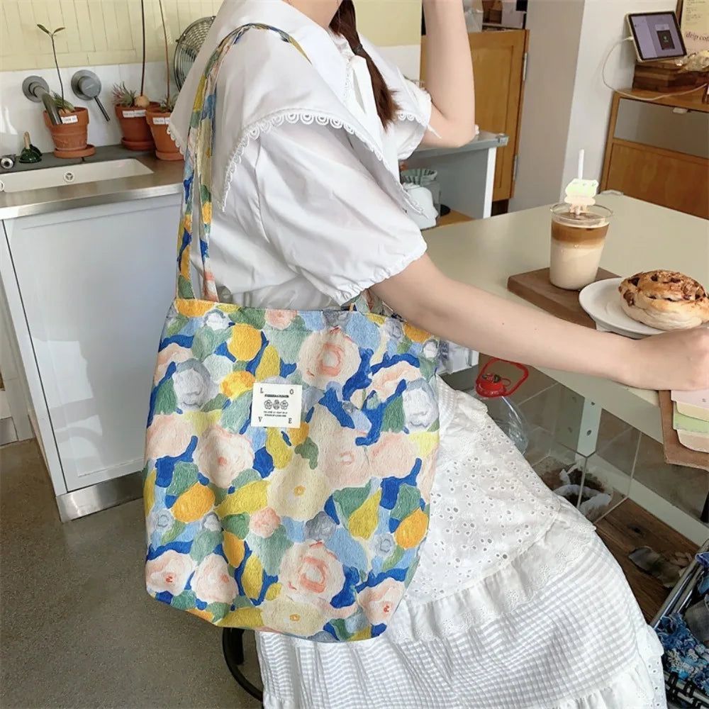 Cotton Shoulder Bag