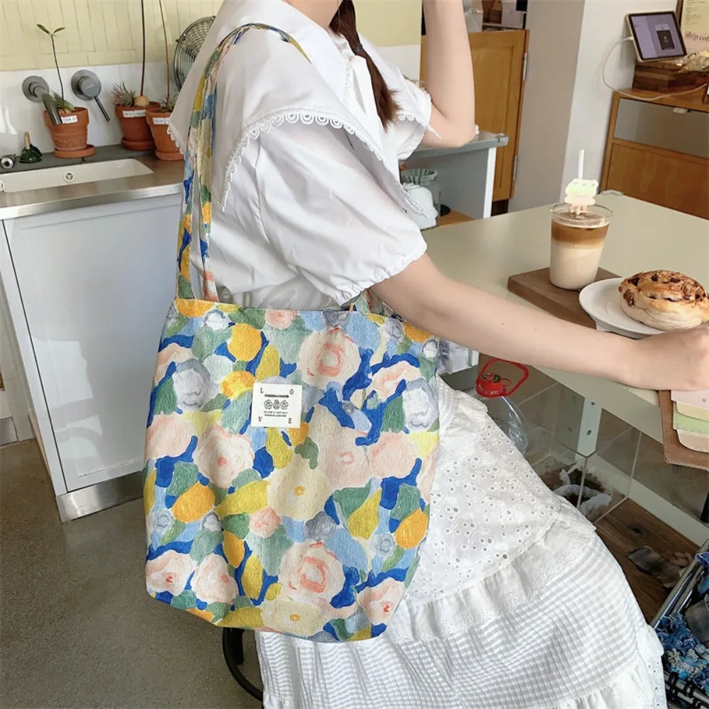 Cotton Shoulder Bag