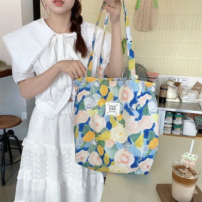 Cotton Shoulder Bag