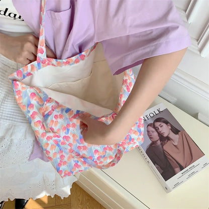 Cotton Shoulder Bag